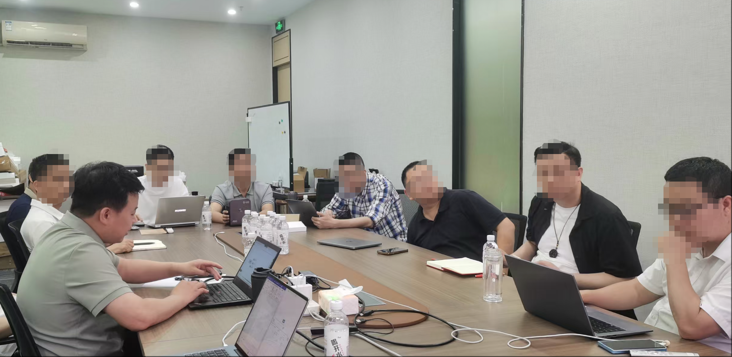 深圳某电子企业产品交流会议